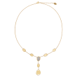 Marco Bicego 18k Yellow Gold & Diamond Lunaria Collection Necklace