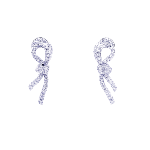 Kwiat Platinum & Diamonds "Entwine"  Earrings