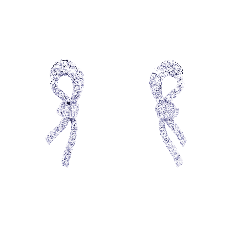 Kwiat Platinum & Diamonds "Entwine"  Earrings