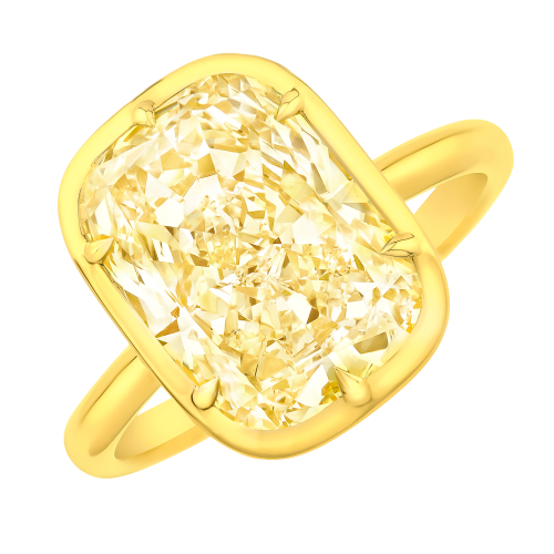 Rahaminov 18k Yellow Gold & Yellow Diamond Ring