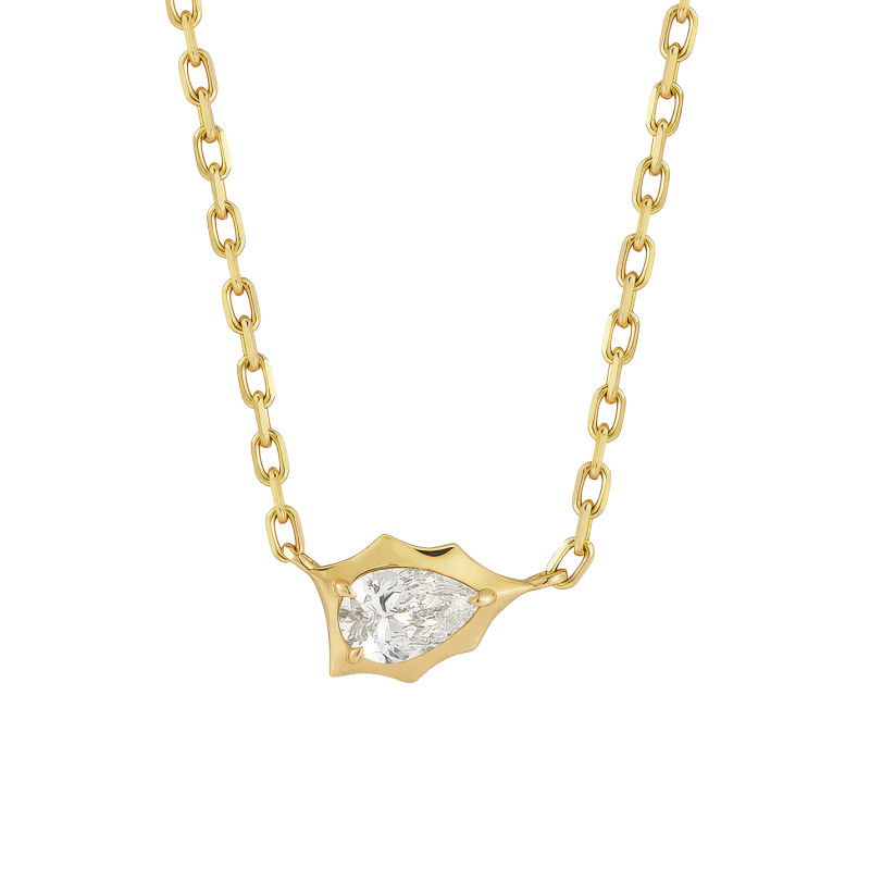 Jade Trau 18k Yellow Gold & Diamond Pendant Necklace