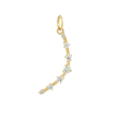 Jade Trau 18k Yellow Gold & Diamond Crescent Charm