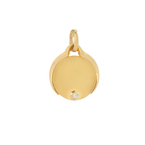 Jade Trau 18k Yellow Gold & Diamond Diana Charm