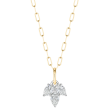 Phillips House 18k Yellow Gold & Diamond Paperclip Necklace