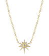 Penny Preville 18k Yellow Gold & Diamond Petite Star Pendant