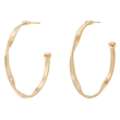 Marco Bicego 18k Yellow Gold Marrakech Collection Medium Hoop Earrings