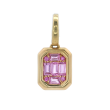 Kwiat 18k Yellow Gold & Pink Sapphire Charm