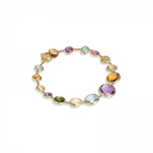 Marco Bicego Jaipur Color Collection Yellow Gold Mixed Gem Bracelet