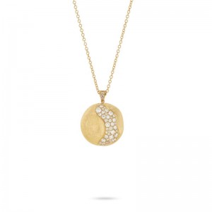 Marco Bicego Africa Collection Yellow Gold Pendant with Diamonds