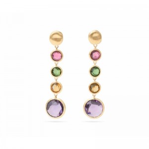 Marco Bicego Jaipur Collection Yellow Gold Drop Earrings