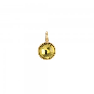 Marco Bicego Jaipur Collection Small Stackable Lemon Citrine Pendant