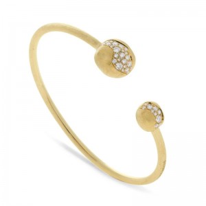 Marco Bicego Africa Collection Yellow Gold Engraved Bangle Bracelet