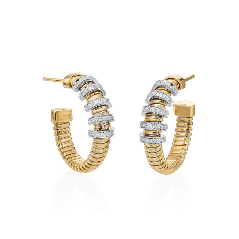 https://www.simonsjewelers.com/upload/product/Yellow Gold Tubogas Diamond Hoop Earrings