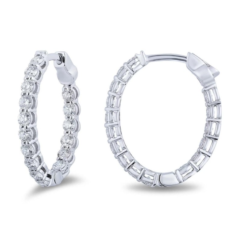 https://www.simonsjewelers.com/upload/product/1.68ctw White Gold Oval Cut Diamond Small Hoop Earrings
