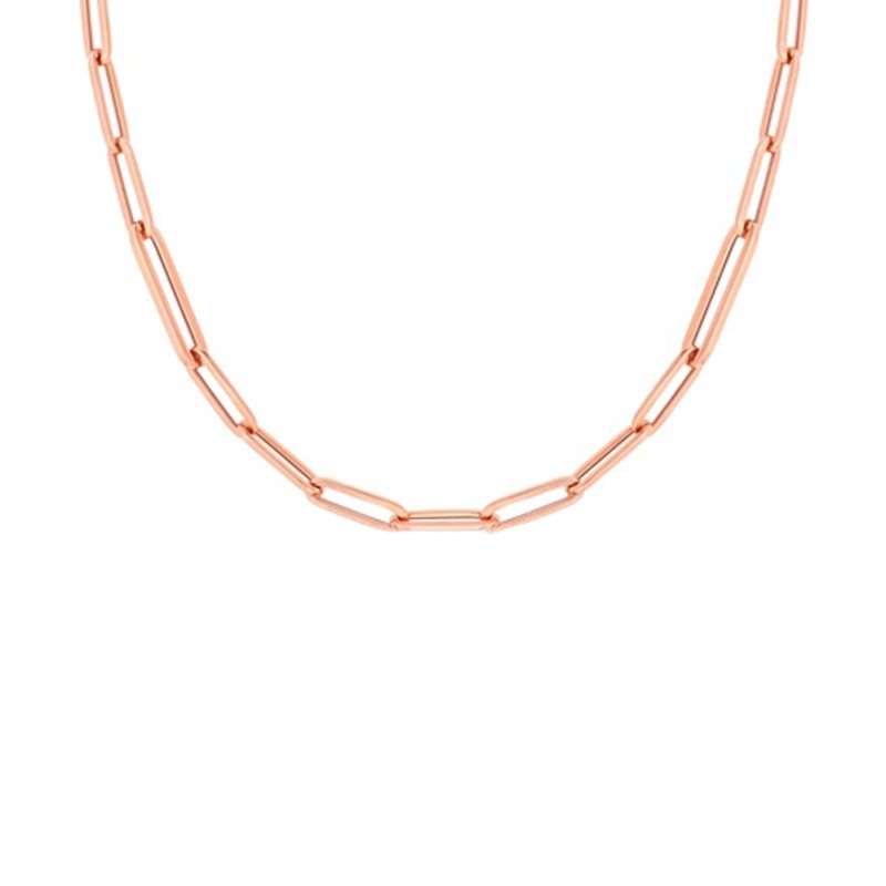 https://www.simonsjewelers.com/upload/product/Roberto Coin Rose Gold Paperclip Link Chain Necklace