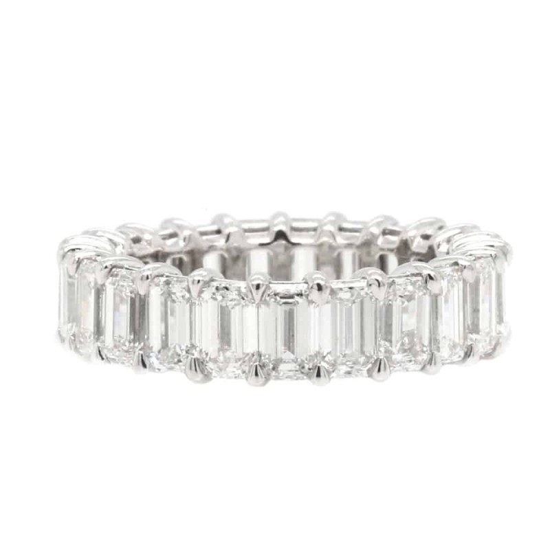 https://www.simonsjewelers.com/upload/product/5.89ctw Platinum Emerald Cut Diamond Eternity Wedding Band