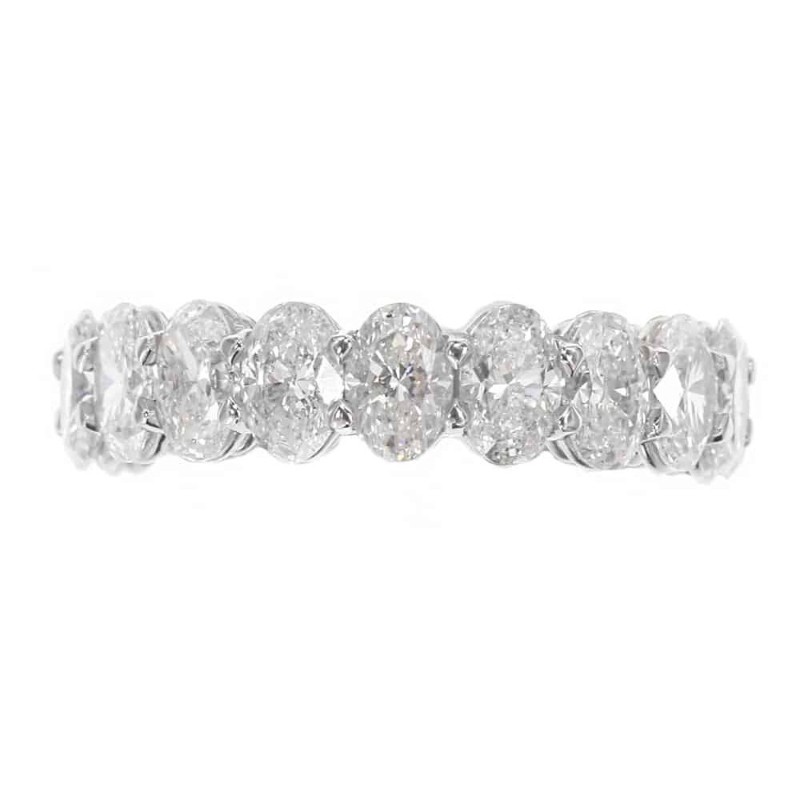 https://www.simonsjewelers.com/upload/product/4.69ctw Platinum Oval Cut Diamond Eternity Band