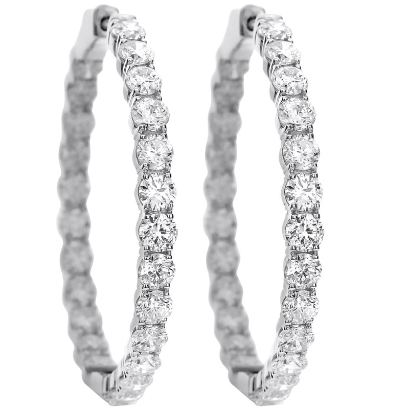 https://www.simonsjewelers.com/upload/product/10.00ctw White Gold Diamond Hoop Earrings