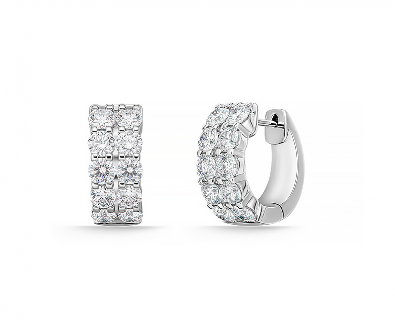 https://www.simonsjewelers.com/upload/product/White Gold Diamond Double Row Huggie Earrings