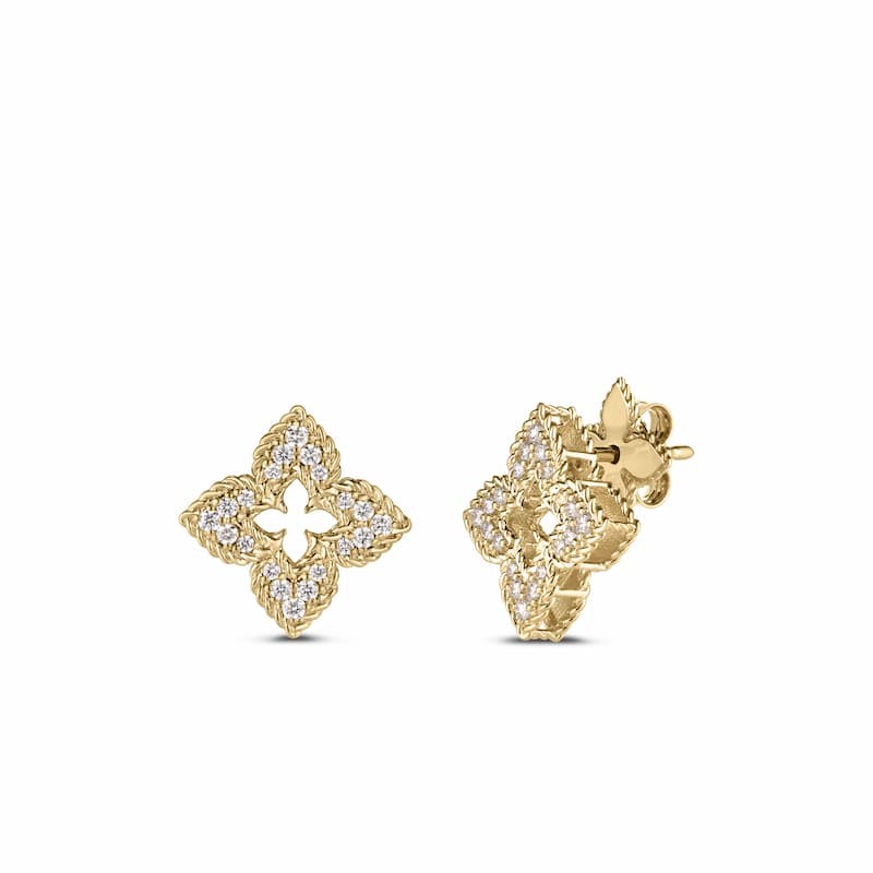 https://www.simonsjewelers.com/upload/product/Roberto Coin Yellow Gold Ventian Princess Small Diamond Pave Flower Stud Earrings