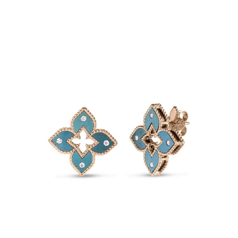 https://www.simonsjewelers.com/upload/product/Roberto Coin Rose Gold Green Titanium  Venetian Princess Earrings
