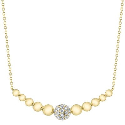 https://www.simonsjewelers.com/upload/product/Yellow Gold Diamond Circle Curved Pendant Necklace