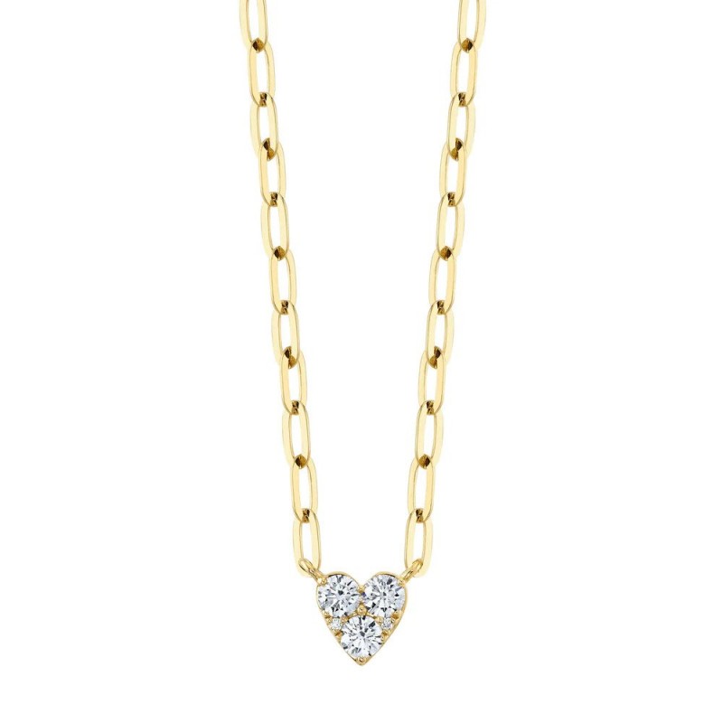 https://www.simonsjewelers.com/upload/product/Yellow Gold Diamond Heart Paperclip Necklace