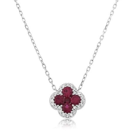 https://www.simonsjewelers.com/upload/product/White Gold Ruby & Diamond Clover Pendant