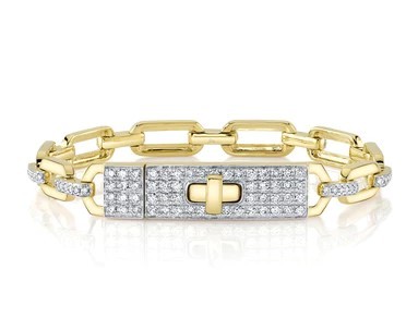 https://www.simonsjewelers.com/upload/product/Yellow Gold Diamond Link Bracelet